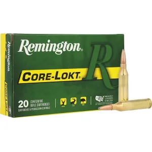 Remington Core-Lokt 243 Winchester Ammo 100 Grain Jacketed Soft Point Case of 200 (10 Boxes of 20)