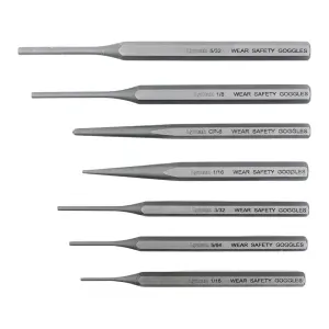 Lyman Armorer's 7 Piece Hex Punch Set