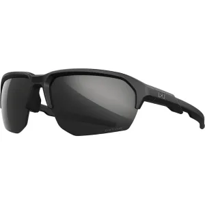 Wiley X Jakl Polarized Sunglasses Matte Black Frame Black Mirror Lens