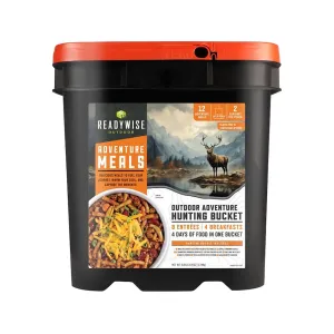 ReadyWise Outdoor Adventure Hunting Freeze Dried Food Bucket