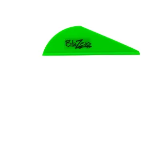 Bohning Blazer Vane Arrow Fletching 2" Neon Green 100PK