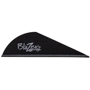 Bohning Blazer Vane Arrow Fletching 2" Black 100PK