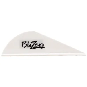 Bohning Blazer Vane Arrow Fletching 2" White 100PK