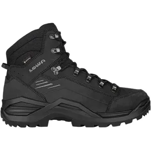 Lowa Renegade Evo GTX Mid Hiking Boots Leather Deep Black Men's 10 EE