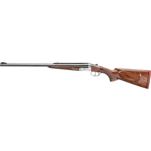 Rizzini USA Rhino Express Side by Side Rifle 500 Nitro Express 3" 26" Blued Barrel Silver Frame Walnut Field Stock
