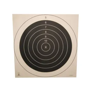 NRA Official High Power Rifle Target MR-65 500-Yard Full Face Paper 50PK
