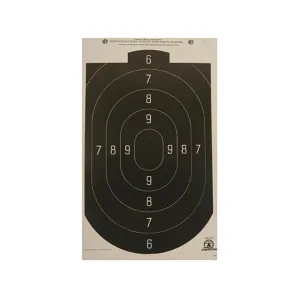 NRA Official Action Pistol Target B-24 50' Paper 100PK