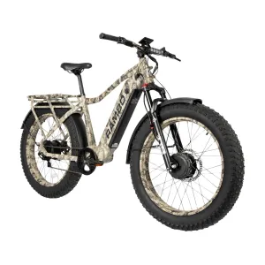 Rambo Megatron 4.0 Electric Hunting Bike AWD Dual Motor 1000W 20Ah Battery True Timber Viper Western