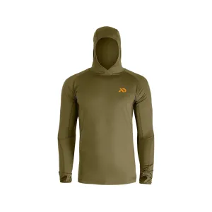 First Lite Men's Wick Hoodie Conifer Medium