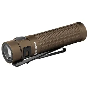 Olight Baton 3 Pro Rechargeable Flashlight Desert Tan