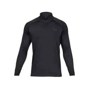 Under Armour Men's Tech 2.0 Quarter Zip Shirt Black Medium