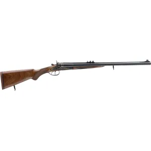 Pedersoli Kodiak Mk IV Double Barrel Rifle 450 Nitro Express 3-1/4" 24" Blued Barrel  Frame Walnut Stock