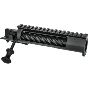 American Rifle Company Coup De Grace Rifle Action Remington 700 Short 223 Bolt Face Black DLC