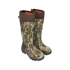 Muddy Outdoors DV8 17" Rubber Boots Rubber Mossy Oak Bottomland Men's 12 D