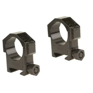 Badger Ordnance Maximized Picatinny 30mm Scope Rings Matte Black Medium-High
