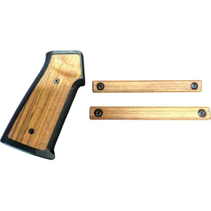 Sharps Bros AR-15, LR-308 Pistol Grip and M-LOK Rail Covers Brazilian Cherry