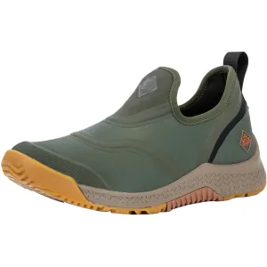 Muck Boots Men's Outscape Slip On Waterproof Hiking Shoes Rubber Moss 9.5 D