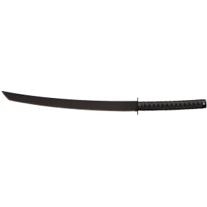 Cold Steel Tactical Katana Machete 24" 1055 Black Blade Polypropylene Handle Black