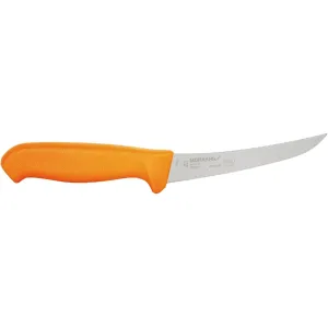 Morakniv Hunting Curved Boning Fixed Blade Knife 5.19" Boning Stainless Steel Polished Blade Polymer Handle Blaze Orange