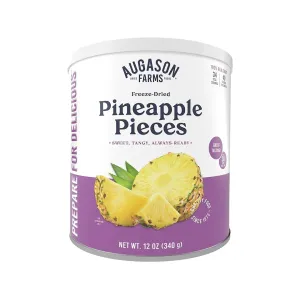 Augason Farms Freeze Dried Pineapple 12 oz