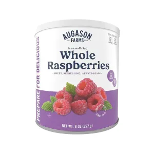 Augason Farms Freeze Dried Raspberries 8oz