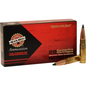 Black Hills 300 AAC Blackout Ammo 125 Grain Sierra Tipped MatchKing Polymer Tip Box of 20