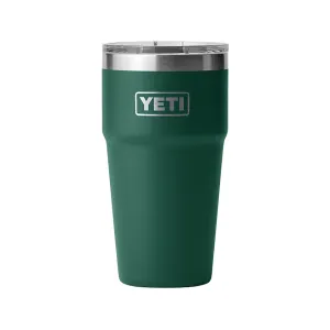YETI Rambler 20 oz Stackable Cup with Magslider Lid Black Forest Green