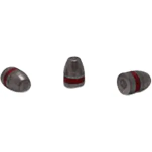 HSM Hard Cast Lead 380 Caliber (356 Diameter) Bullets 100 Grain Round Nose Flat Point Box of 250