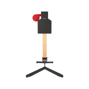 Challenge Targets Handgun Paddle Target Steel with Static Stand