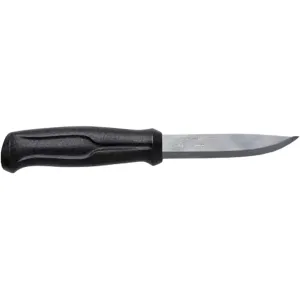 Morakniv 510 AllRound Fixed Blade Knife 3.7" Clip Point Carbon Polished Blade Polymer Handle Black