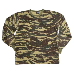 Military Surplus Greek Sweatshirt Grade 2 Lizard Camo 2XL
