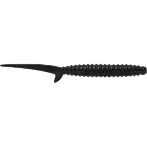 Big Bite Baits Scentsation Thresher Worm 4" Black
