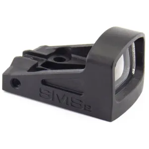 Shield Sights Mini 2.0 SMS2 Reflex Red Dot Sight 4 MOA Dot Glass Lens Matte Black