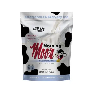 Augason Farms Morning Moo's Milk Alternative Pouch 12 oz