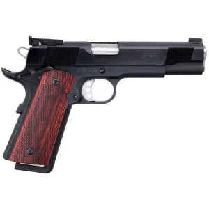 Les Baer Custom 1911 Premier II 45 ACP Pistol 5" Barrel 8+1 Round Blued Slide Rosewood Grip Blued Frame
