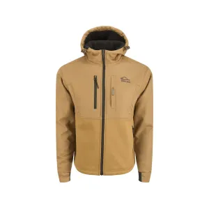 Drake Men's MST Hole Shot Eqwader Jacket Field Khaki Large