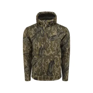 Drake Men's Ultimate Wader Quarter Zip Hoodie Mossy Oak Original Treestand XL