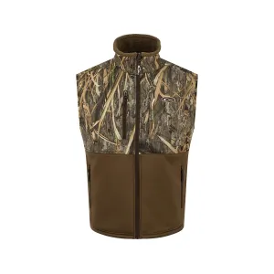 Drake Men's MST Hole Shot Eqwader Vest Mossy Oak Habitat Medium