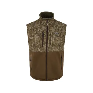 Drake Men's MST Hole Shot Eqwader Vest Mossy Oak Bottomland 2XL