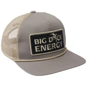 Drake Men's Big Duck Energy Rope Hat Dark Gray/Tan One Size Fits Most