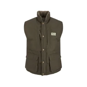 Drake Men's Throwback80 Featherless Puffer Vest Green Timber 2XL