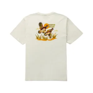 Marsh Wear Men's Heritage Quail Short Sleeve T Shirt Rock Large
