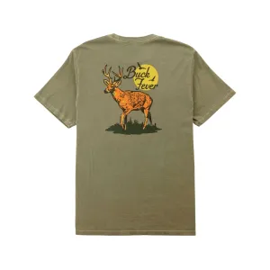 Marsh Wear Men's Buck Fever Short Sleeve T Shirt Vintage Moss XL