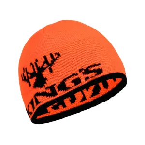 Kings Camo Mens Logo Soft Knit Beanie Blaze Orange
