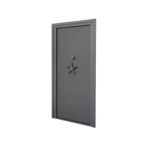 SnapSafe Premium Vault Door In-Swing 36"x80" with Electronic Lock Dark Gray with Free SnapSafe Under Bed Safe