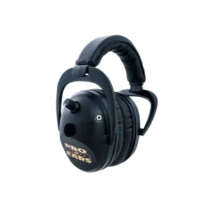 Pro Ears Predator Gold Electronic Ear Muffs Black