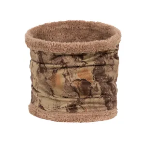 Natural Gear Men's Stealth Series Fleece Lined Neck Gaiter Polyester Natural Camo