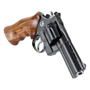 Korth Mongoose 357 Magnum Revolver 4" Black DLC Barrel 8 Round Walnut Grip