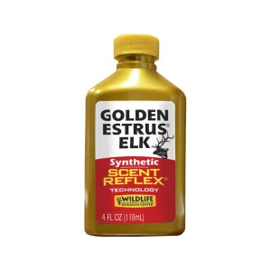 Wildlife Research Golden Estrus Elk Scent Liquid 4 oz