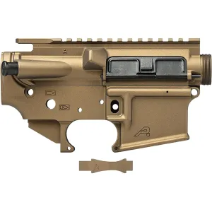Aero Precision Gen 2 AR-15 Assembled Receiver Set Cerakote Burnt Bronze Trigger Guard
